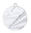 Medaille D112C Zwemmen 50 mm  Goud-Zilver-Brons incl labelen