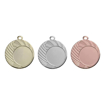 Image de Médaille E2001L 40 mm Or-Argent-Bronze