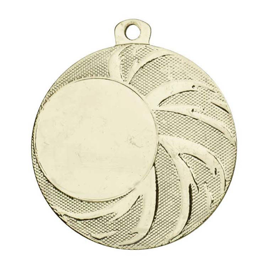 Afbeeldingen van Medaille E3001L 45 mm  Goud-Zilver-Brons