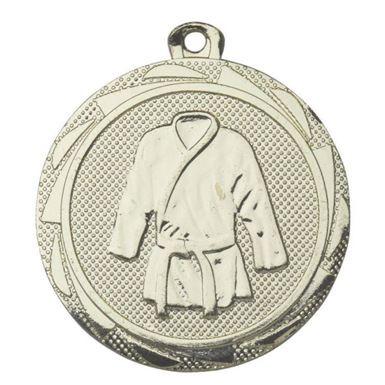 Afbeeldingen van Medaille E3011L Vechtsport 45 mm  Goud-Zilver-Brons incl Labeling
