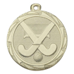 Afbeeldingen van Medaille E3012L Hockey 45 mm  Goud-Zilver-Brons incl Labeling