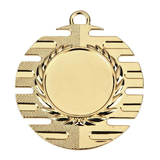 Bild von Medaille E4007L 50 mm  Gold-Silber-Bronze inkl. Labeling