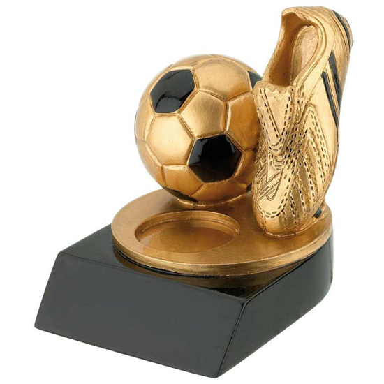 Picture of soccer football sculpture  FG240