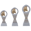 Picture of Horses Award Trophy Serie C826 Silver-Gold