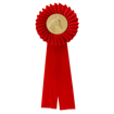 Picture of Rosettes G-101.2 with single ring Horse Head printed