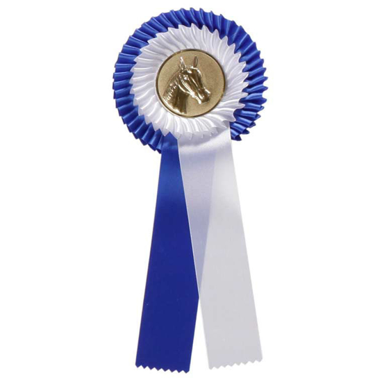 Picture of Rosettes G-102.2 with Double  ring Horse Head printed