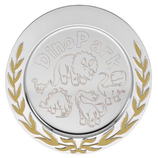 Image de  Assiètte en metal Plaque  D116