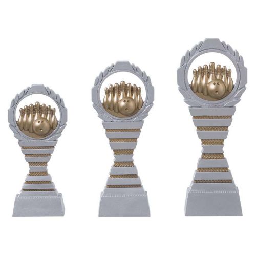 Image de Bowling Trophée Serie C824 Or-Argent