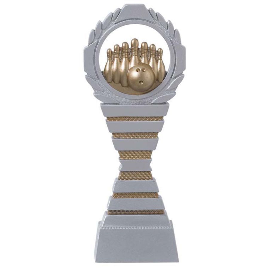 Image de Bowling Trophée Serie C824 Or-Argent
