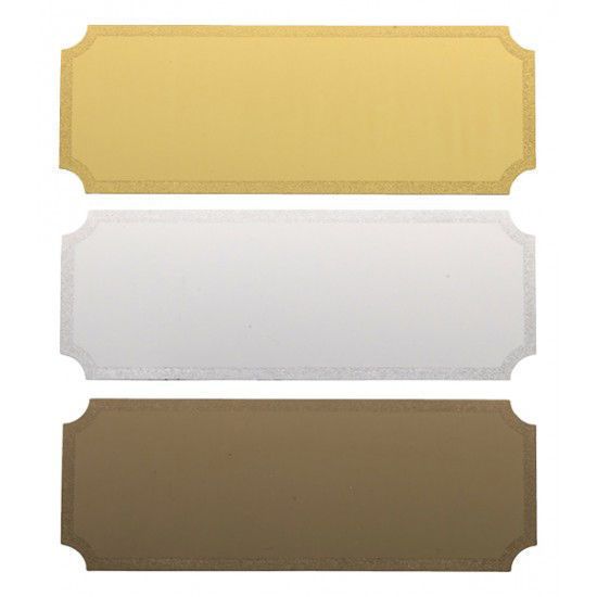 Picture of Graveer Plaat 62x25 mm -