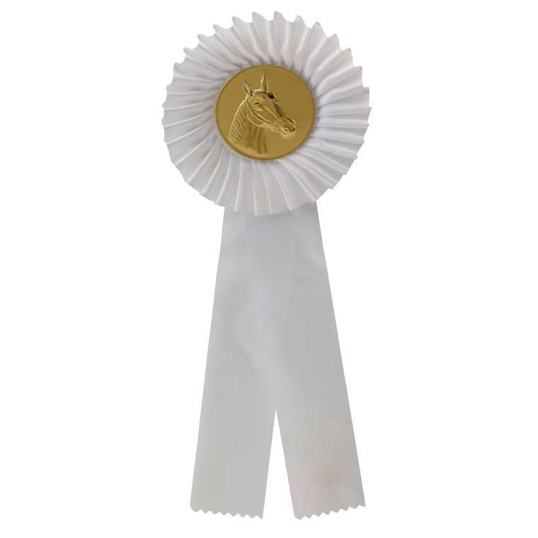 Picture of Rosettes G-101.2 with single ring Horse Head printed
