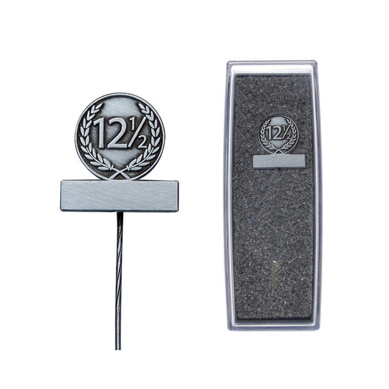 Jubileumspin Antiek Zilver