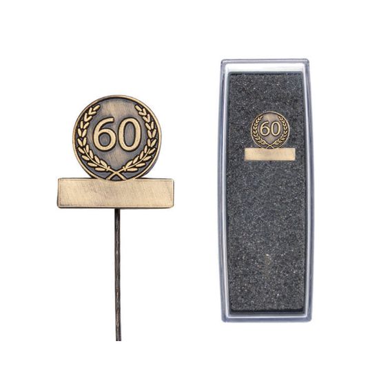 Image de Pin's anniversaire 60 Ans