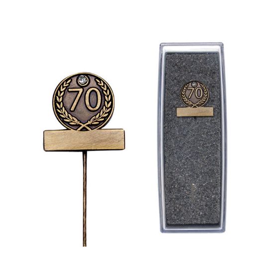 Image de Pin's anniversaire 70 Ans