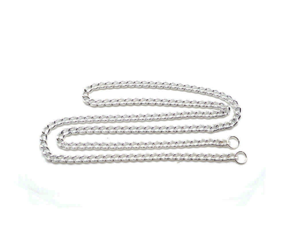 Hals Ketting  B- 85 cm  Nikkel