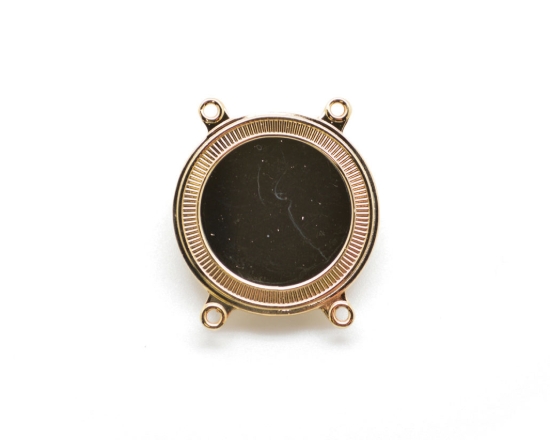 Picture of Schakel 65A Prinsen Ketting Goud Rond 35 mm