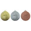 Afbeeldingen van Medaille 50 mm ME.6  Goud-Zilver-Brons  Basketbal
