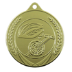 Afbeeldingen van Medaille 50 mm ME.18  Goud-Zilver-Brons  Fietssport
