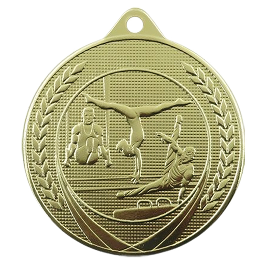 Picture of Medaille 50 mm ME.22  Goud-Zilver-Brons  Gymnastiek