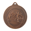 Bild von Medaille 50 mm ME.42 Goud-Zilver-Brons  Langlaufen
