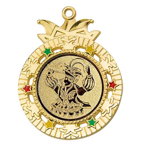 Image de Carnaval Medaille M166 Goud