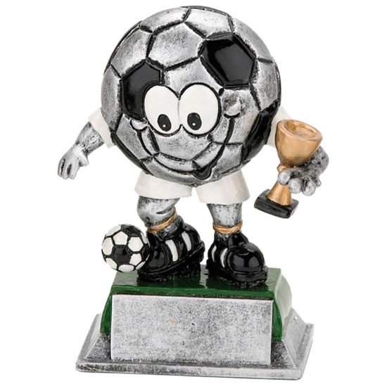 Picture of Kids Voetbal Standaard Resin 120 mm 