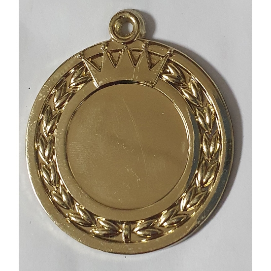 Picture of MEDAILLE MET KROON GOUD