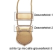 Picture of Prinsen Ketting Goud Shield Carnaval M62