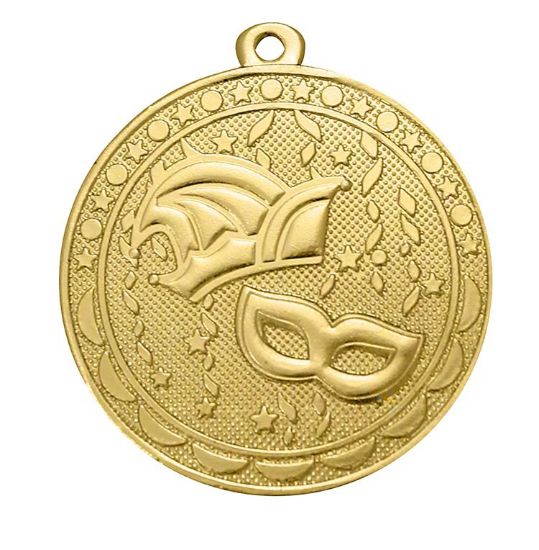 Bild von Karneval Medaillen D120.01 Gold