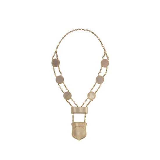 Prinsen Ketting Goud Shield Carnaval DLX met 6 Schakels