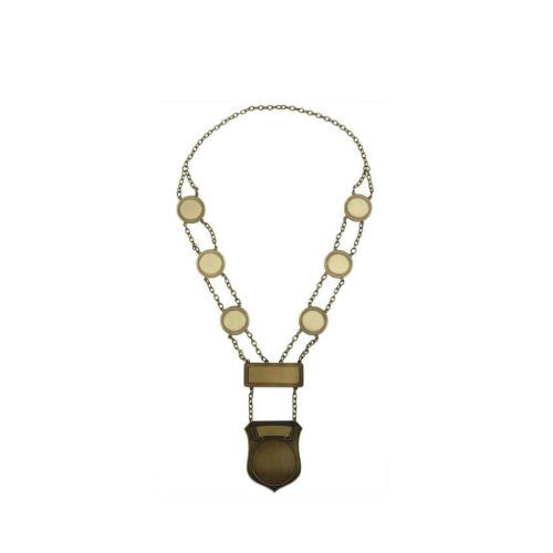 Picture of Prinsen Ketting Antiek Goud Shield Carnaval M62