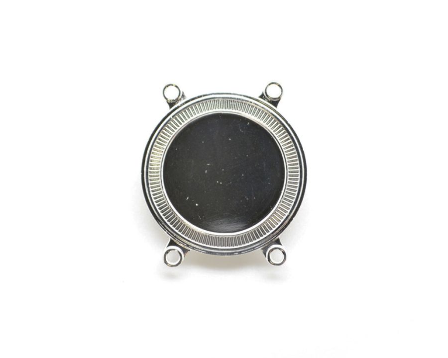 Afbeeldingen van Schakel Prinsen Ketting Zilver Rond 35 mm