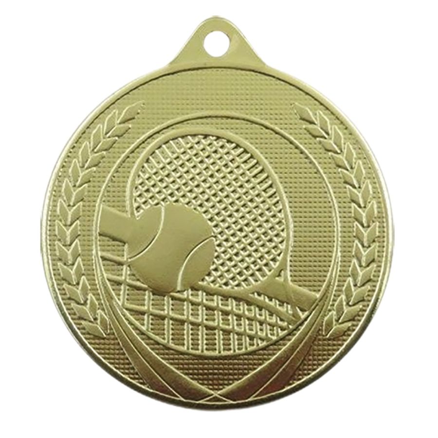 Picture of Medaille 50 mm ME.10  Goud-Zilver-Brons  Tennis