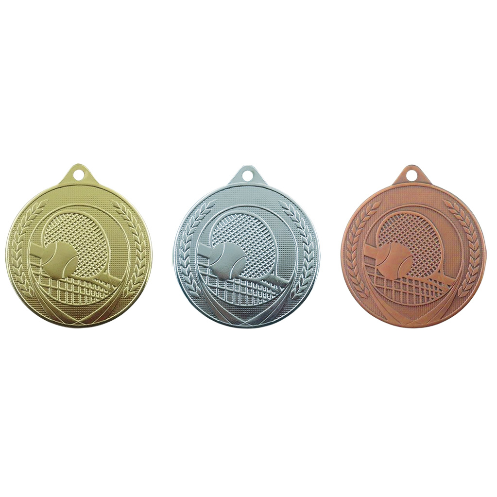 Image de Medaille 50 mm ME.10  Goud-Zilver-Brons  Tennis