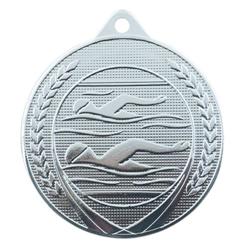 Bild von Medaille 50 mm ME.14  Goud-Zilver-Brons  Zwemmen