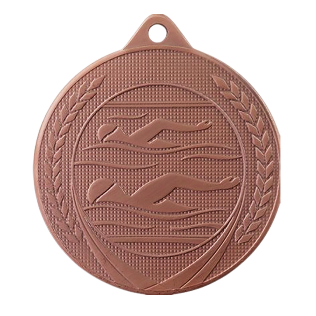 Picture of Medaille 50 mm ME.14  Goud-Zilver-Brons  Zwemmen