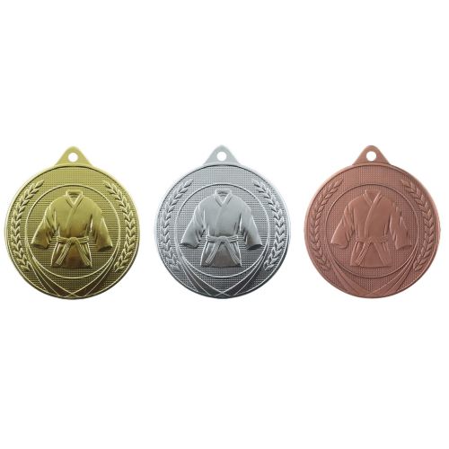 Picture of Medaille 50 mm ME.16 Goud-Zilver-Brons  Vechtsport