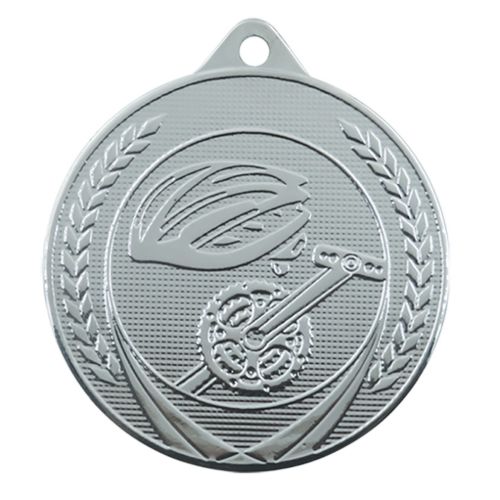 Afbeeldingen van Medaille 50 mm ME.18  Goud-Zilver-Brons  Fietssport