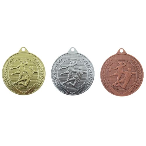 Picture of Medaille 50 mm ME.20 Goud-Zilver-Brons  Handbal