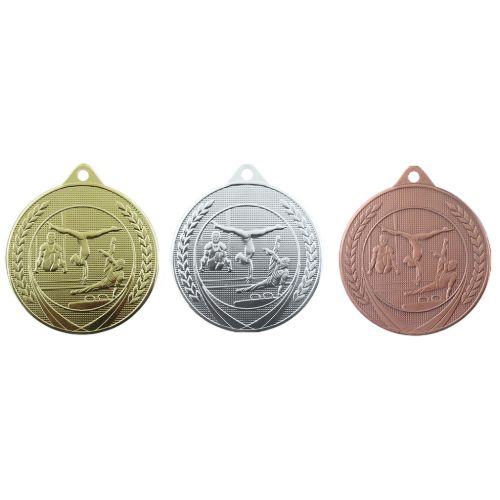 Afbeeldingen van Medaille 50 mm ME.22  Goud-Zilver-Brons  Gymnastiek