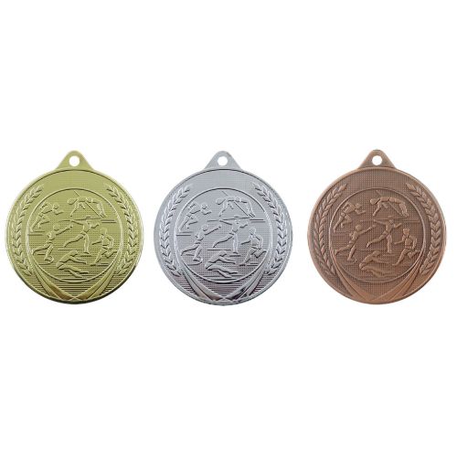 Picture of Atletiek Medaille 50 mm ME615 Goud-Zilver-Brons