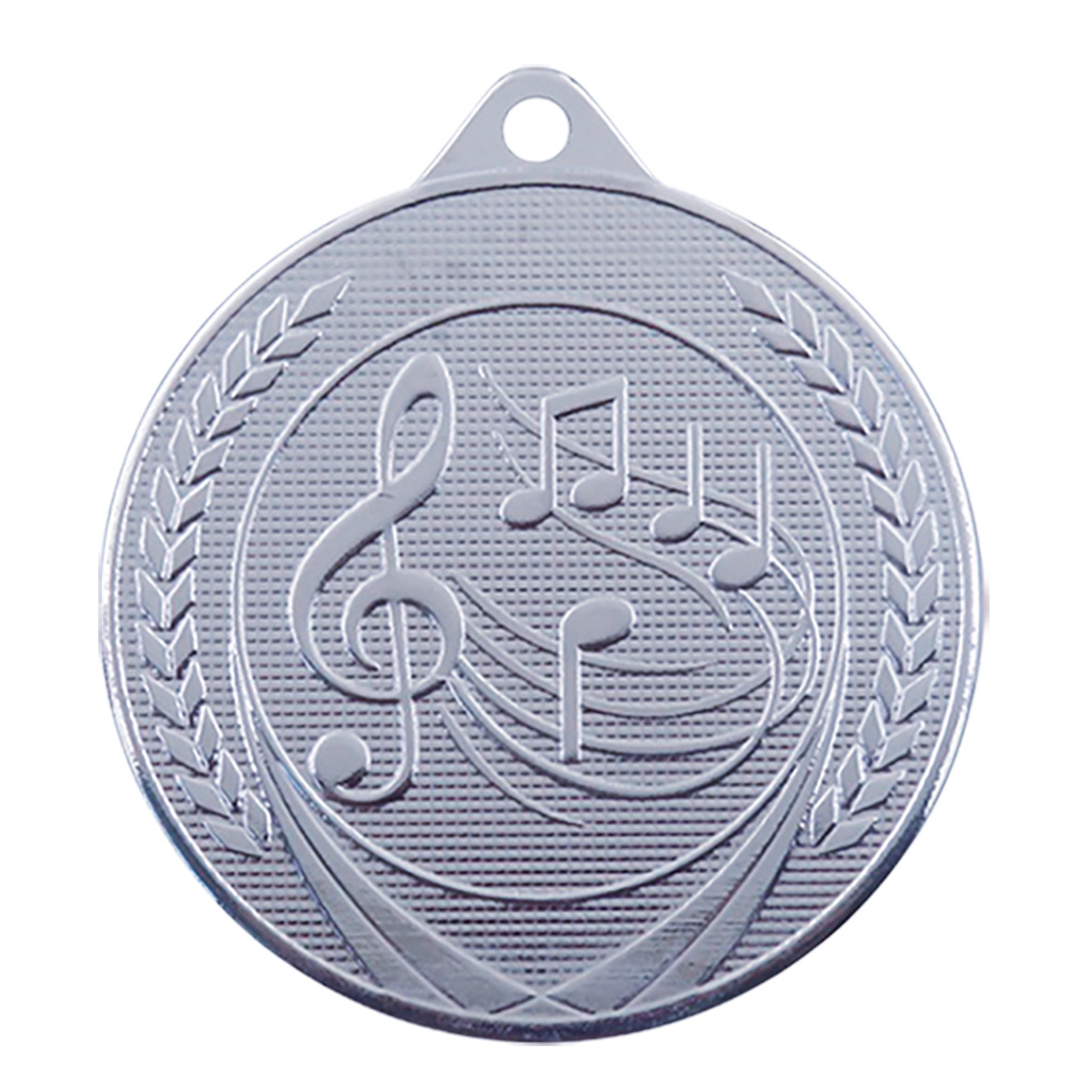 Image de Medaille 50 mm ME.26  Goud-Zilver-Brons  Muziek