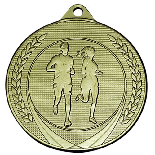Afbeeldingen van Medaille 50 mm ME.38 Goud-Zilver-Brons  Hardlopen
