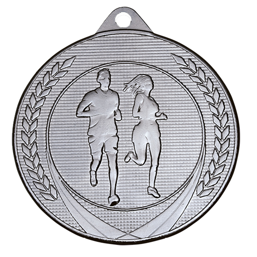 Image de Medaille 50 mm ME.38 Goud-Zilver-Brons  Hardlopen