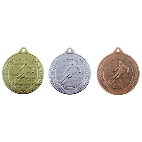 Picture of Medaille 50 mm ME.28 Goud-Zilver-Brons  Skieen