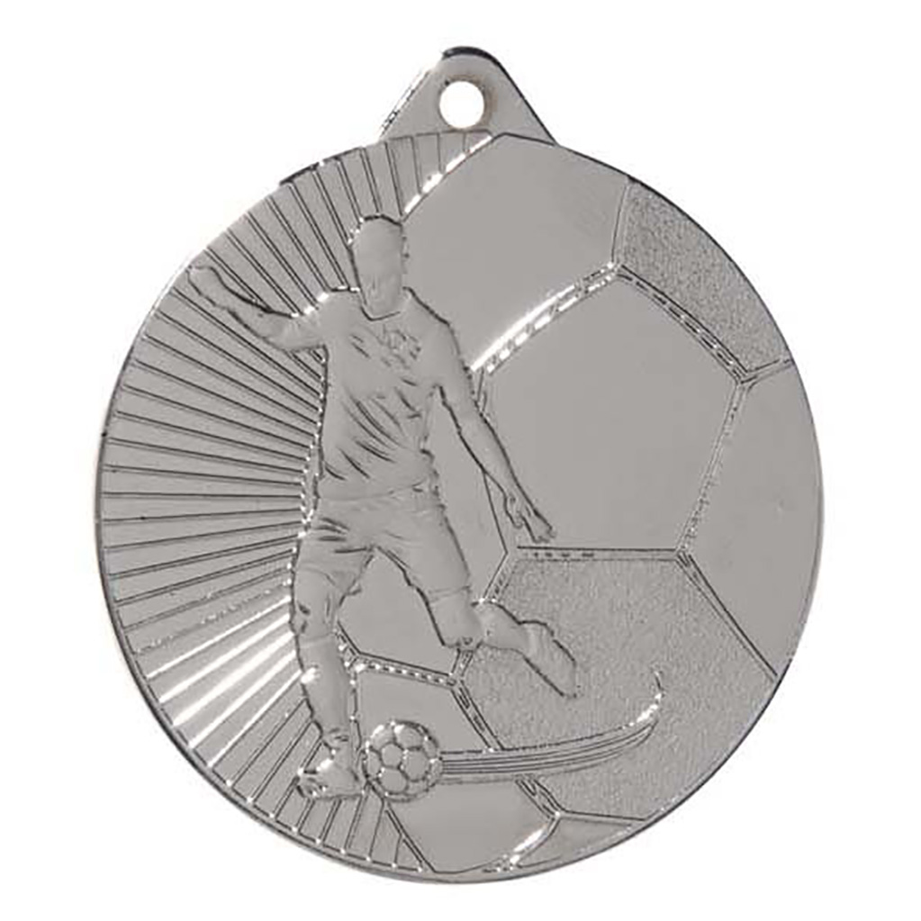 Image de Medaille 45 mm ME.81/25 Goud-Zilver-Brons  Voetbal