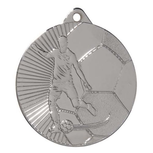 Afbeeldingen van Medaille 45 mm ME.81/25 Goud-Zilver-Brons  Voetbal