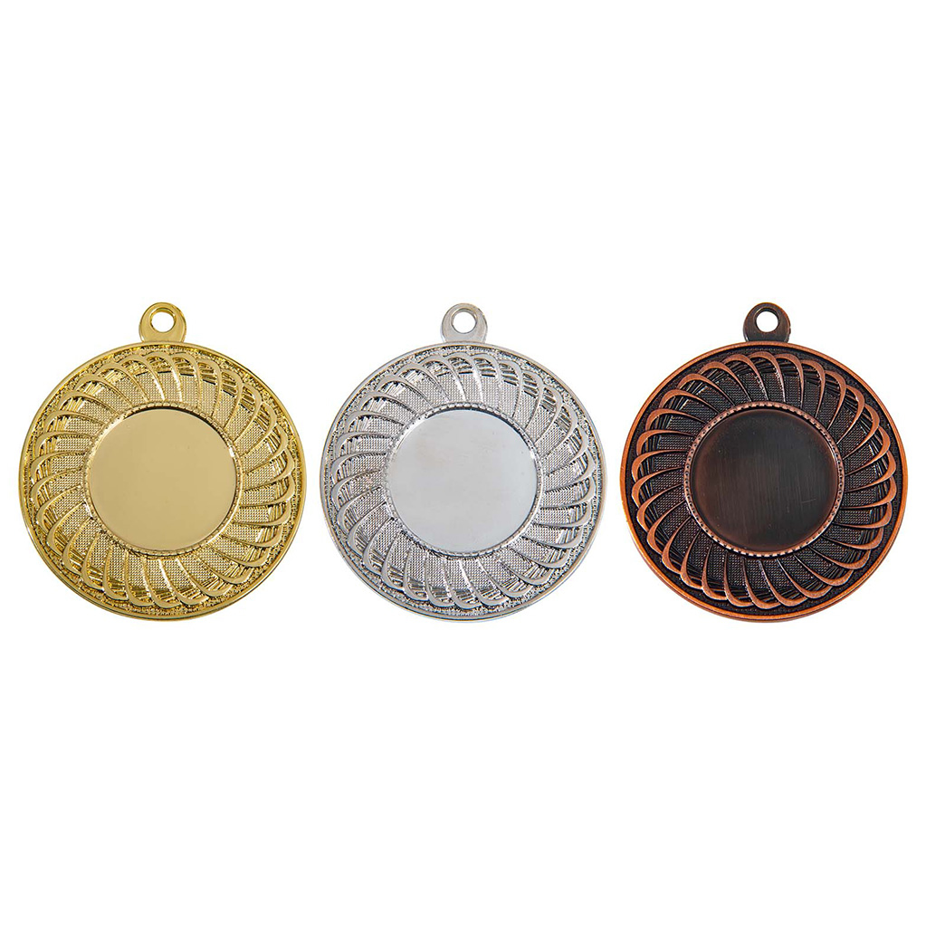 Picture of Medaille 50 mm M378  Goud-Zilver-Brons