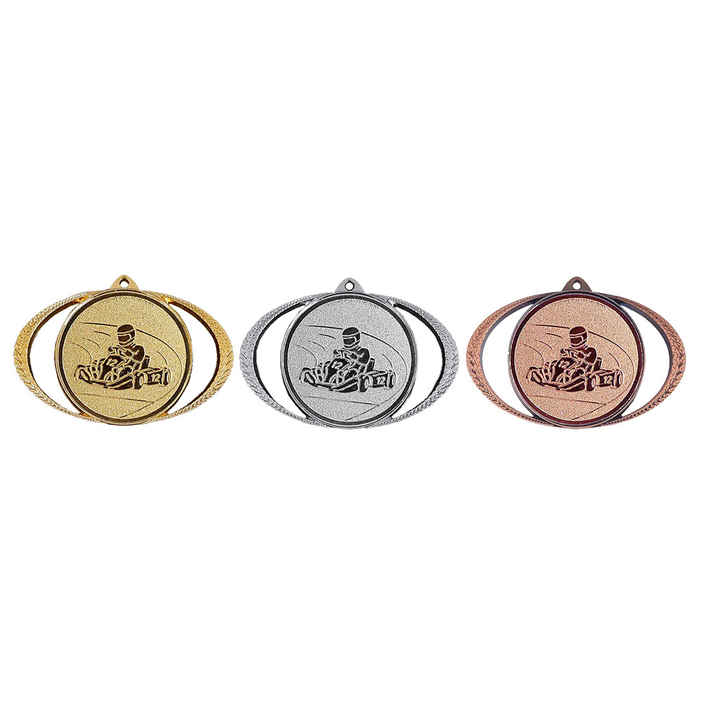 Picture of Medaille 50 mm M68  Goud-Zilver-Brons