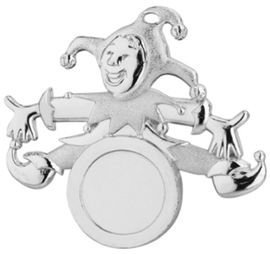 Afbeeldingen van Carnaval Medaille NAR - ZILVER (CLOSE OUT)